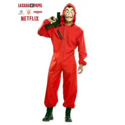 Disfrazzes Disfraces Unisex|Disfraces Series^Disfraz La Casa de Papel Deluxe para adultos