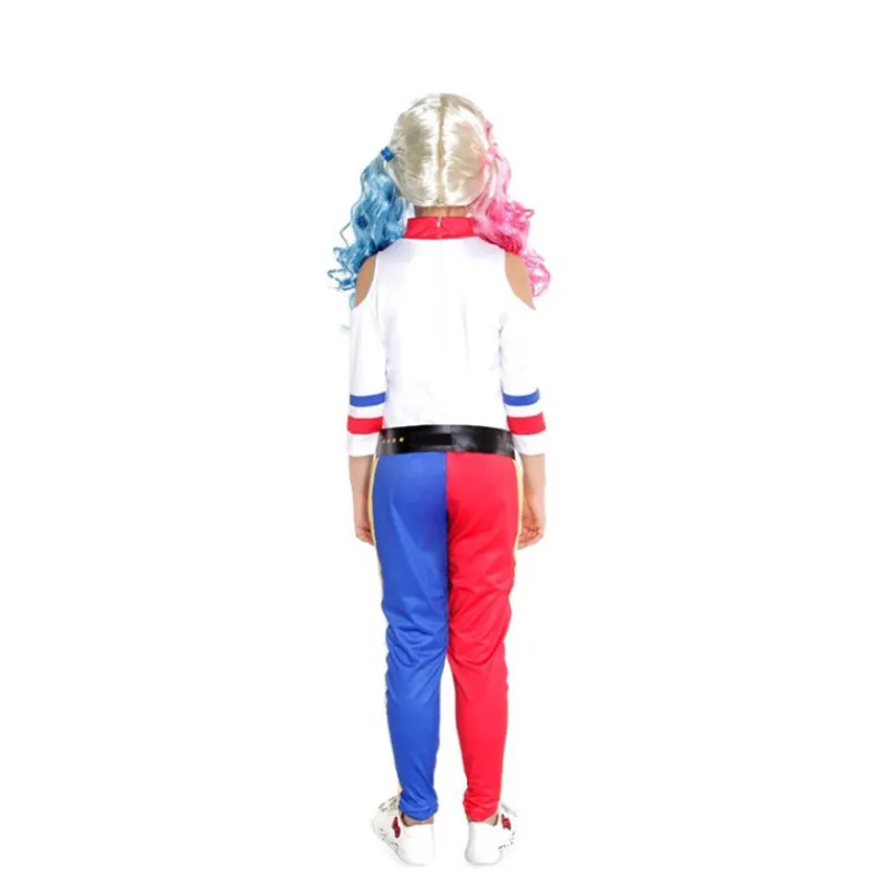 Disfrazzes Disfraces Infantiles|Disfraces Dc^Disfraz Largo de Harley Quinn para Niña