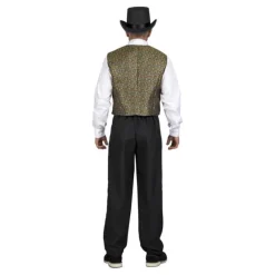 Disfraz o Chaleco de Vaquero con estampado para hombre Prendas Accesorias Para Disfraces