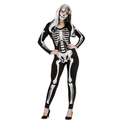 Mujer Disfrazzes Disfraces Mujer|Disfraces Halloween Mujer^Disfraz o mono de Esqueleto para mujer