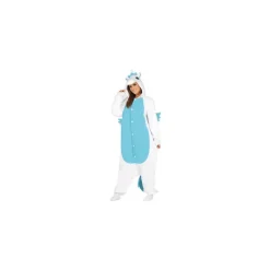 Mujer Disfrazzes Disfraces Mujer^Disfraz tipo Kigurumi Pijama de Unicornio azul para mujer