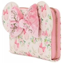 Loungefly Películas Y Personajes De Disney ·Mickey & Minnie|Bolsos Y Carteras Disney^Disney by Monedero Minnie Mouse Floral de Cuero PU