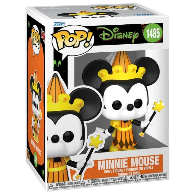 Funko Películas Y Personajes De Disney ·Mickey & Minnie|Funko Pop Disney^Disney Figura POP! Vinyl Halloween Minnie 9 cm