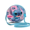 KaracterMania Disney Para Niñas|Tiempo Libre Kids^Disney Lilo y Stitch Bolso Bandolera Redondo Azul