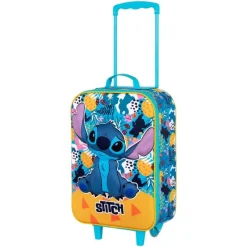 New Disney Lilo y Stitch Colors Maleta Trolley Soft 3D, Turquesa Películas Y Personajes De Disney ·Lilo Y Stitch
