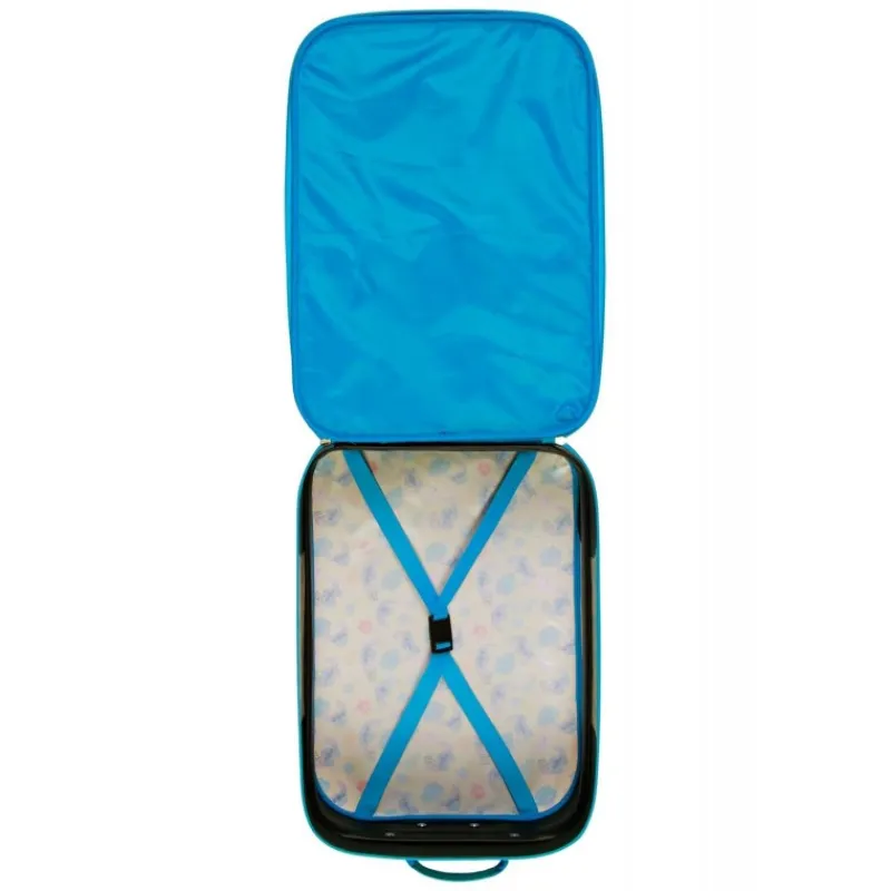 KaracterMania Películas Y Personajes De Disney ·Lilo Y Stitch^Disney Lilo y Stitch Ocean Maleta Trolley Soft 3D, Azul