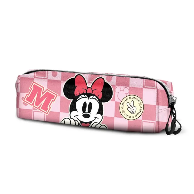 KaracterMania Películas Y Personajes De Disney ·Mickey & Minnie^Disney Minnie Mouse Journey Estuche Portatodo Cuadrado FAN 2.2, Rosa