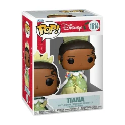 Funko Películas Y Personajes De Disney ·Tiana Y El Sapo|Películas Y Personajes De Disney ·Princesas Disney^Disney Princess POP! Vinyl Figura Holiday Tiana 9 cm