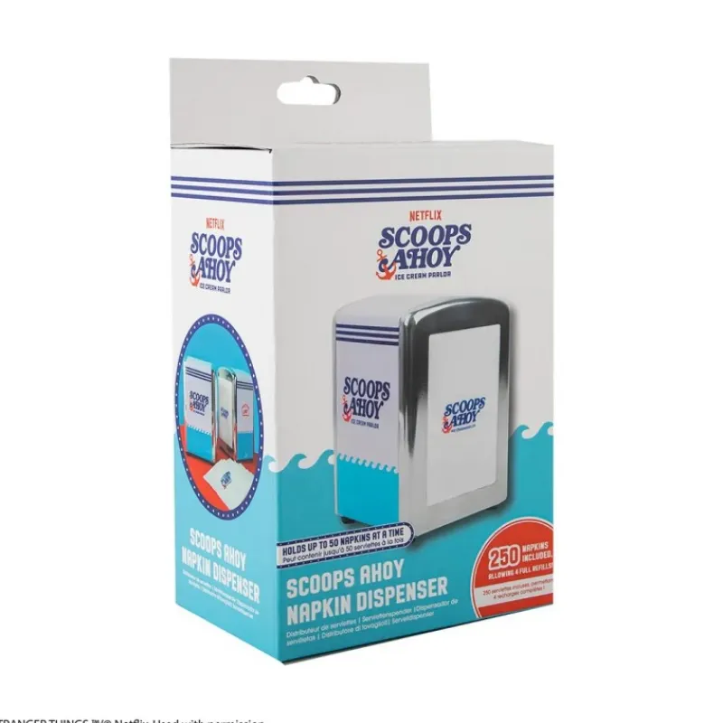 Sale Dispensador de servilletas Scoops Ahoy - Stranger Things Stranger Things
