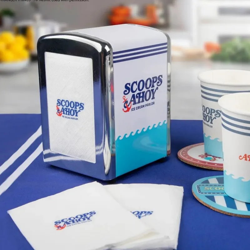 Sale Dispensador de servilletas Scoops Ahoy - Stranger Things Stranger Things