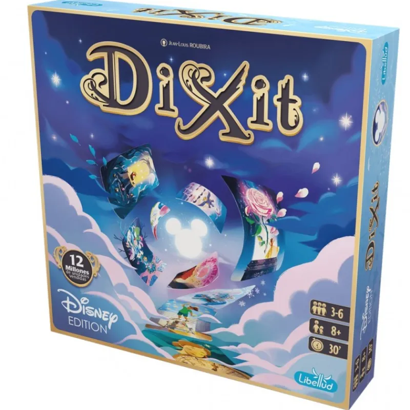 Outlet Dixit Disney - Juego de Cartas de Disney y Pixar Disney Para Niñas|Juguetes, Figuras Y Más Regalos Para Peques