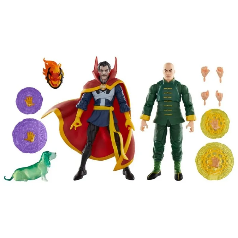 Hasbro Superhéroes Marvel|Coleccionismo Marvel^Doctor Strange Marvel Legends Pack 3 Figuras 15 cm