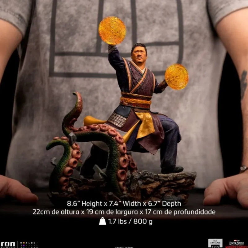 New Doctor Strange Multiverso Estatua BDS Art Scale 1/10 Wong 22 cm Superhéroes Marvel|Coleccionismo Marvel