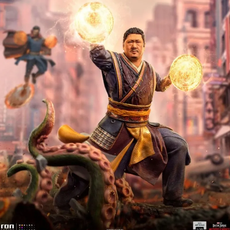 New Doctor Strange Multiverso Estatua BDS Art Scale 1/10 Wong 22 cm Superhéroes Marvel|Coleccionismo Marvel