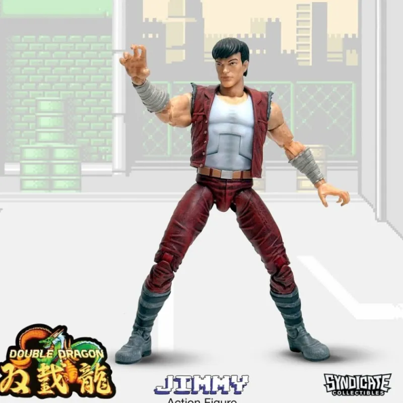 Syndicate Collectibles Descuentos Gaming^Double Dragon Figura Deluxe 1/12 Jimmy 18 cm