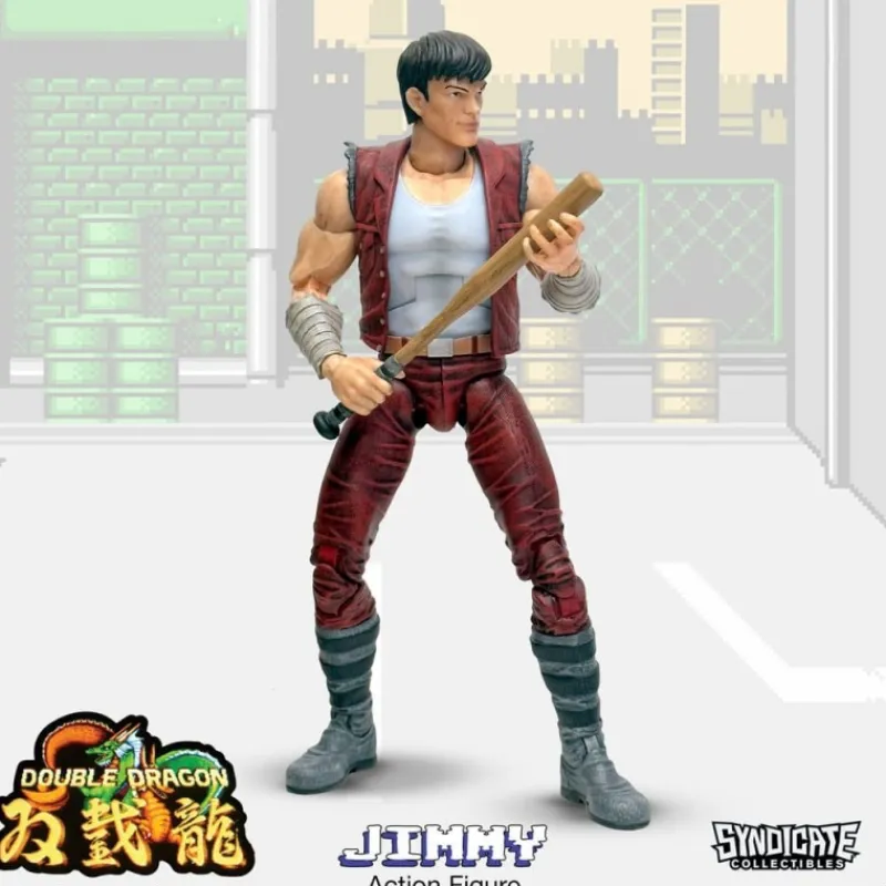 Syndicate Collectibles Descuentos Gaming^Double Dragon Figura Deluxe 1/12 Jimmy 18 cm