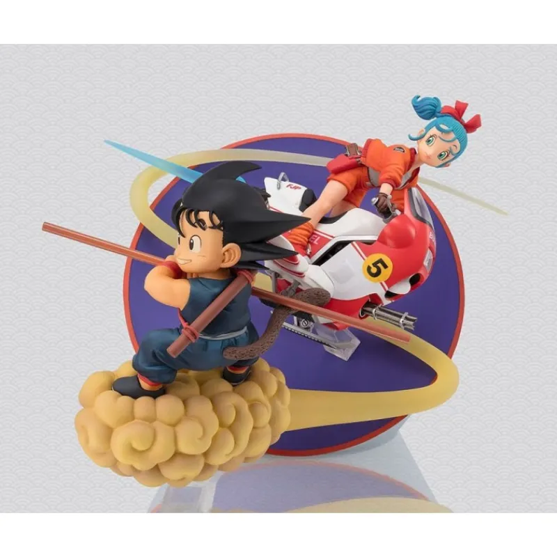 Hot Dragon Ball Figuarts ZERO Estatua PVC Son Goku & Bulma 18 cm Figuras Dragon Ball