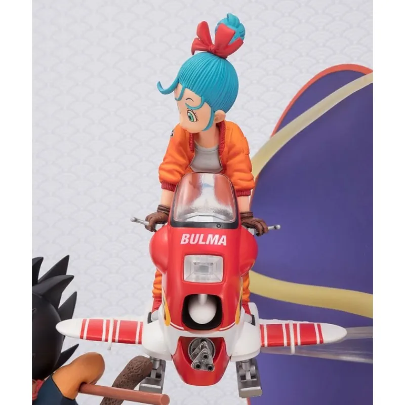 Hot Dragon Ball Figuarts ZERO Estatua PVC Son Goku & Bulma 18 cm Figuras Dragon Ball