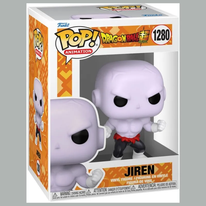 New Dragon Ball Super Figura POP! Vinyl Jiren con Poder 9 cm Figuras Dragon Ball