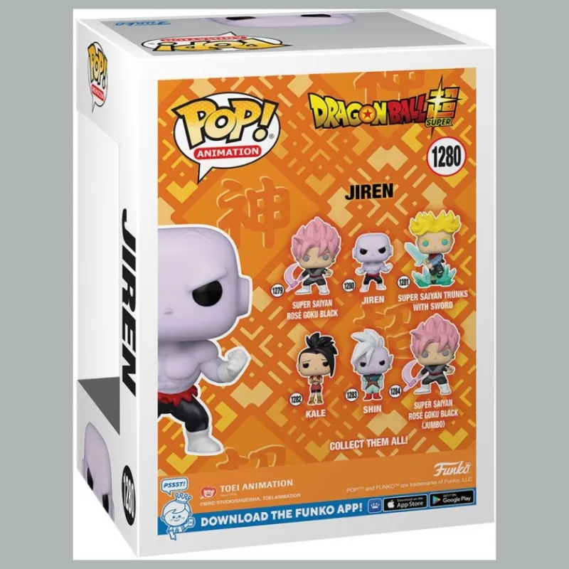 New Dragon Ball Super Figura POP! Vinyl Jiren con Poder 9 cm Figuras Dragon Ball