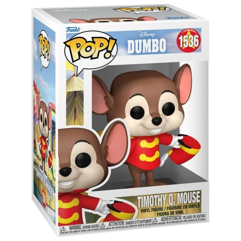 Discount Dumbo POP! Disney Figura Vinyl Timothy Q.Mouse 9 cm Películas Y Personajes De Disney ·Dumbo|Funko Pop Disney