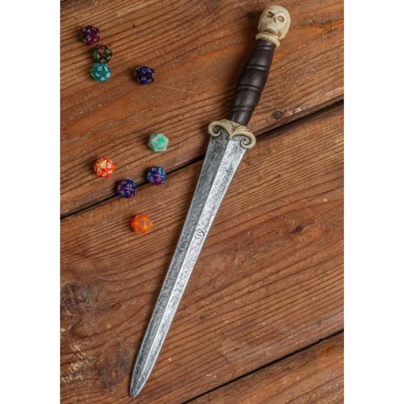 Dungeons & Dragons Daga de Espuma Rogue para LARP y Cosplay Armas, Espadas Y Escudos Disfraces|Disfraces Medievales Y Vikingos