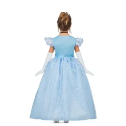 Disfrazzes Disfraces Infantiles|Disfraces Disney^Encantador Disfraz de Princesa Azul Celeste para Niña