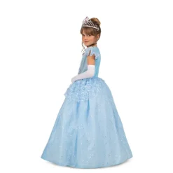 Disfrazzes Disfraces Infantiles|Disfraces Disney^Encantador Disfraz de Princesa Azul Celeste para Niña