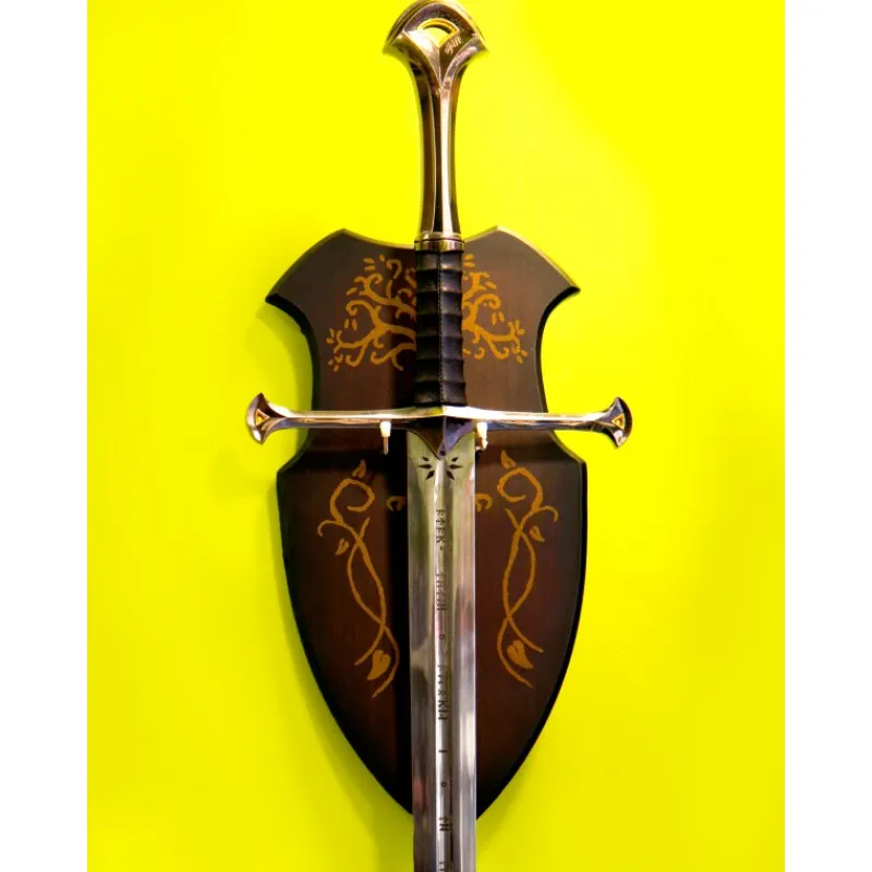 Amont Armas, Espadas Y Escudos Disfraces|Espadas De Aragorn^Espada Aragorn Anduril 134 cm con vaina y soporte El Señor de los Anillos