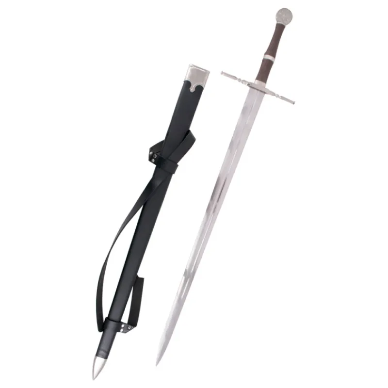 Amont Armas, Espadas Y Escudos Disfraces|Regalos Y Coleccionismo Para Gamers - Cosas De Videojuegos Míticos^Espada de acero lobuna Geralt de Rivia The Witcher