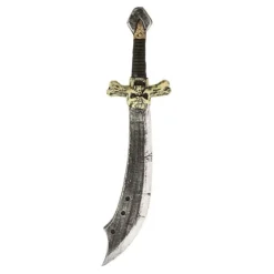 New Espada de Pirata con Calavera de Foam de 69 cm Armas, Espadas Y Escudos Disfraces|Accesorios Halloween Y Terror