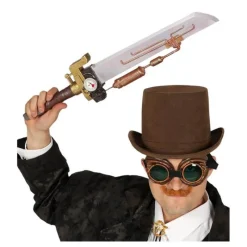 Disfrazzes Armas, Espadas Y Escudos Disfraces|Accesorios Halloween Y Terror ^Espada estilo Steampunk 61 cm