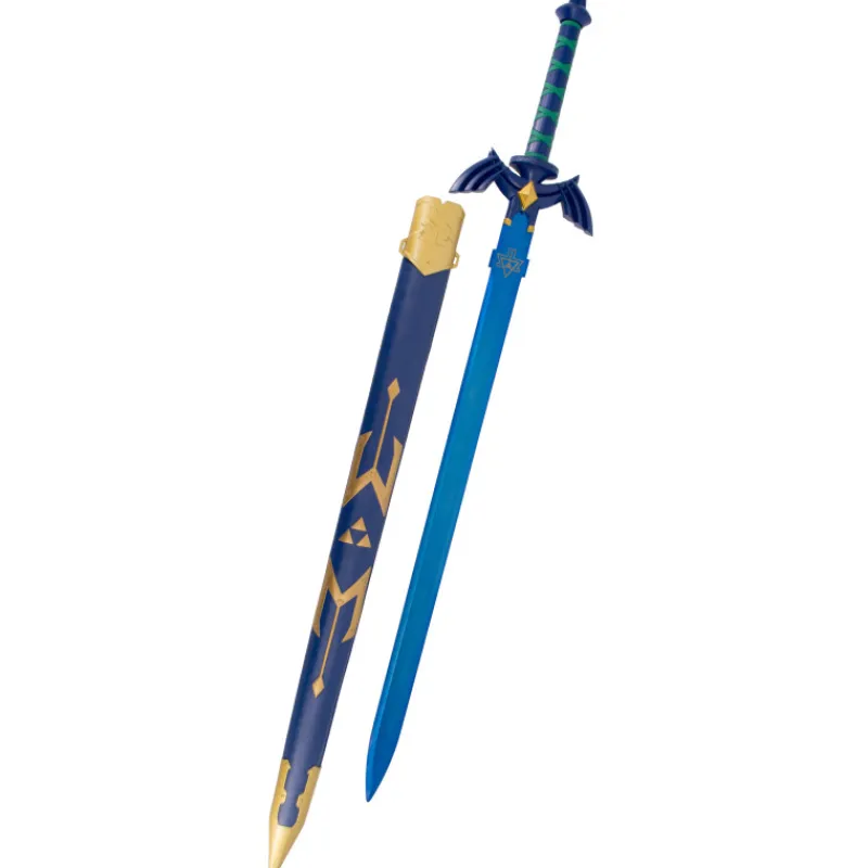 Amont Regalos Y Coleccionismo Para Gamers - Cosas De Videojuegos Míticos|Descuentos Gaming^Espada Legend of Zelda acero con soporte 100 cm