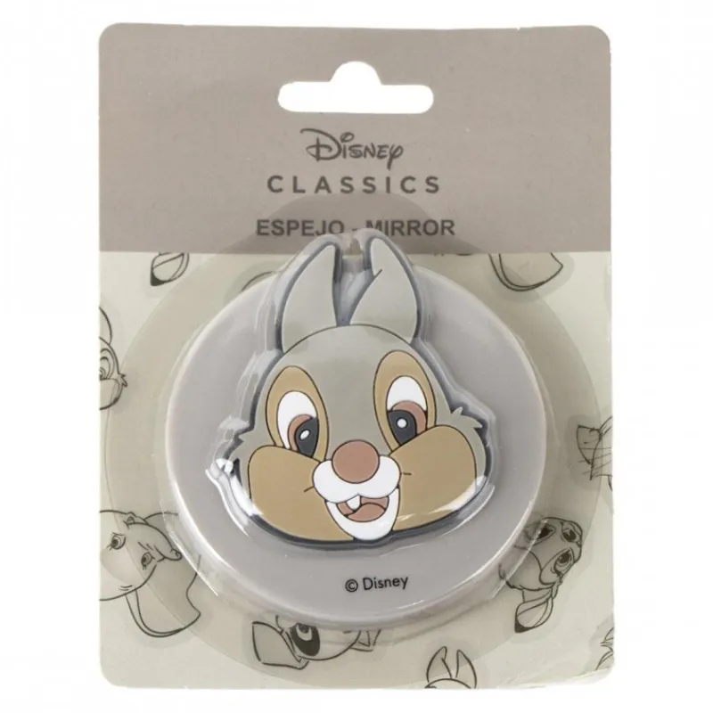Cerdá Adult Más Regalos De Disney|Disney Hogar^Espejo de Cuidado Personal Disney Beige con Diseño de Tambor