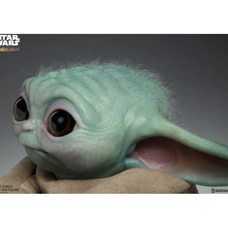 Sideshow Collectibles The Mandalorian|Regalos Star Wars Por Personaje ^Estatua 1:1 Baby Yoda Grogu The Mandalorian 42 cm