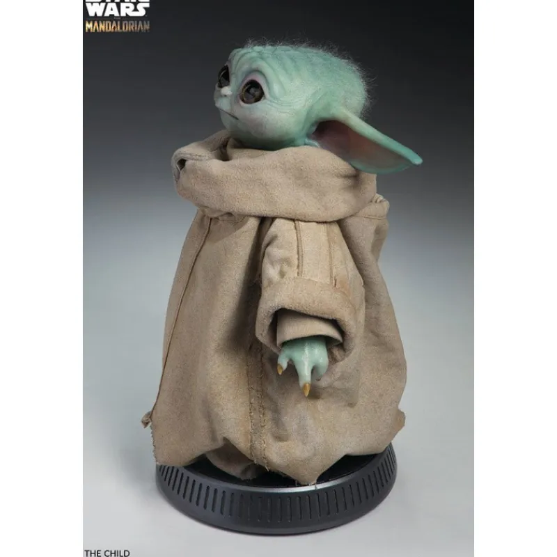 Sideshow Collectibles The Mandalorian|Regalos Star Wars Por Personaje ^Estatua 1:1 Baby Yoda Grogu The Mandalorian 42 cm