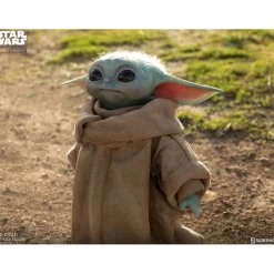 Sideshow Collectibles The Mandalorian|Regalos Star Wars Por Personaje ^Estatua 1:1 Baby Yoda Grogu The Mandalorian 42 cm