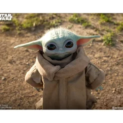 Sideshow Collectibles The Mandalorian|Regalos Star Wars Por Personaje ^Estatua 1:1 Baby Yoda Grogu The Mandalorian 42 cm