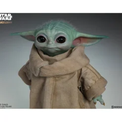 Sideshow Collectibles The Mandalorian|Regalos Star Wars Por Personaje ^Estatua 1:1 Baby Yoda Grogu The Mandalorian 42 cm
