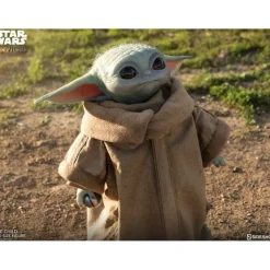 Sideshow Collectibles The Mandalorian|Regalos Star Wars Por Personaje ^Estatua 1:1 Baby Yoda Grogu The Mandalorian 42 cm