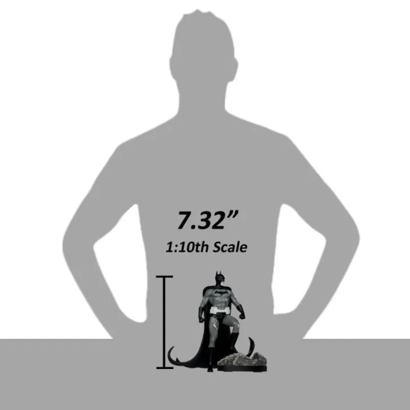Discount Estatua 1/10 Batman Black White 18 cm de BJ Barends Regalos De Superhéroes Dc|Figuras Dc