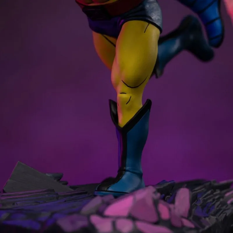 Iron Studios Superhéroes Marvel|Coleccionismo Marvel^Estatua 1/10 Deluxe Art Scale X-Men´97 Gambit & Lobezno 29 cm