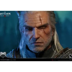 Pure arts Regalos Y Coleccionismo Para Gamers - Cosas De Videojuegos Míticos|Descuentos Gaming^Estatua 1:2 Geralt of Rivia PRESTIGE The Witcher III