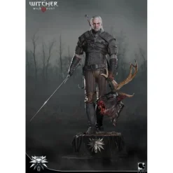 Pure arts Regalos Y Coleccionismo Para Gamers - Cosas De Videojuegos Míticos|Descuentos Gaming^Estatua 1:2 Geralt of Rivia PRESTIGE The Witcher III