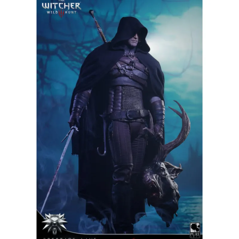 Pure arts Regalos Y Coleccionismo Para Gamers - Cosas De Videojuegos Míticos|Descuentos Gaming^Estatua 1:2 Geralt of Rivia PRESTIGE The Witcher III