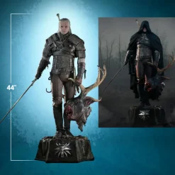 Pure arts Regalos Y Coleccionismo Para Gamers - Cosas De Videojuegos Míticos|Descuentos Gaming^Estatua 1:2 Geralt of Rivia PRESTIGE The Witcher III