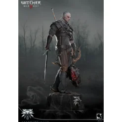 Pure arts Regalos Y Coleccionismo Para Gamers - Cosas De Videojuegos Míticos|Descuentos Gaming^Estatua 1:2 Geralt of Rivia PRESTIGE The Witcher III