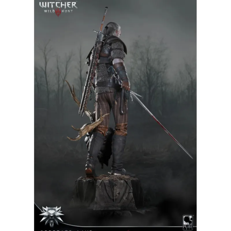 Pure arts Regalos Y Coleccionismo Para Gamers - Cosas De Videojuegos Míticos|Descuentos Gaming^Estatua 1:2 Geralt of Rivia PRESTIGE The Witcher III