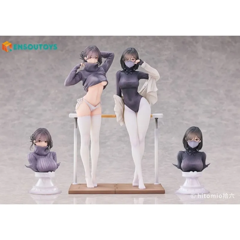 Ensoutoys Figuras^Estatua 1/7 Guitar MeiMei & Shokyu Sensei’s Dance Lesson 24 cm