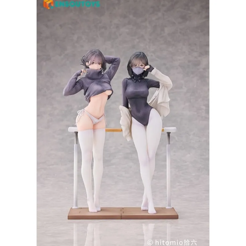 Ensoutoys Figuras^Estatua 1/7 Guitar MeiMei & Shokyu Sensei’s Dance Lesson 24 cm